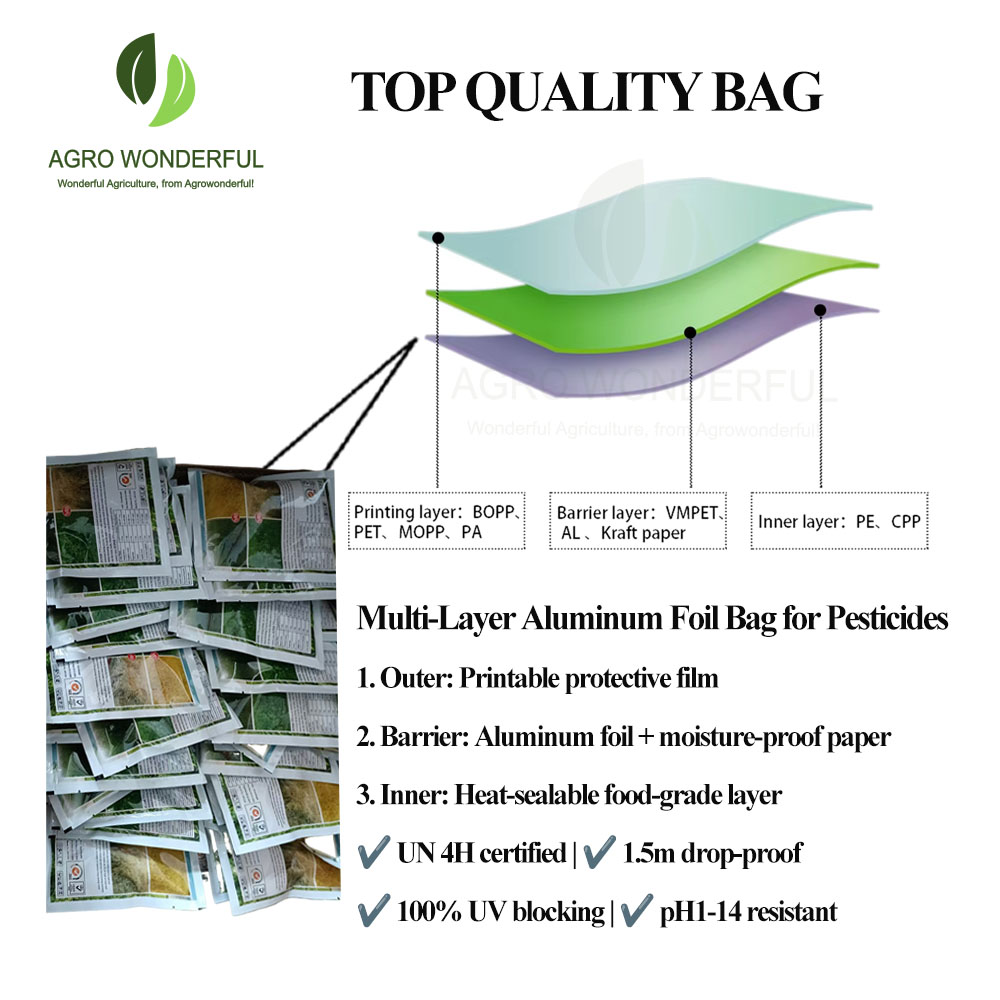 Sulphur 80 WDG with top quality foil bag