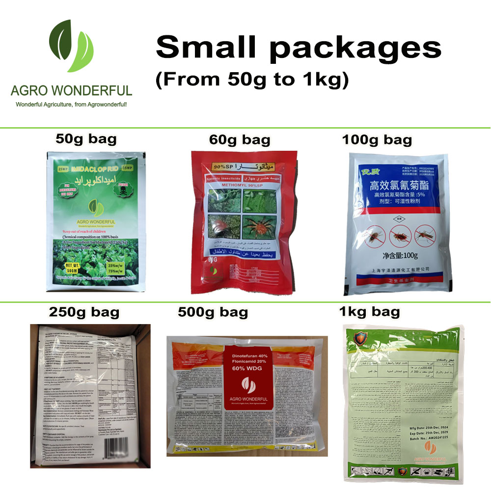 Sulphur 80 WDG small package solid agrochemical