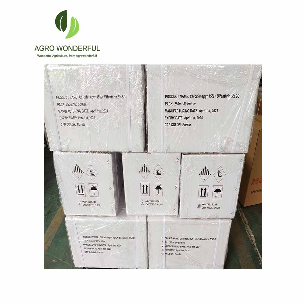 Chlorfenapyr 15%+ Bifenthrir 5% SC Afhanistan market