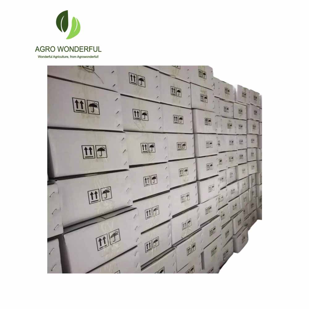 Pyrethrin packed into cartons