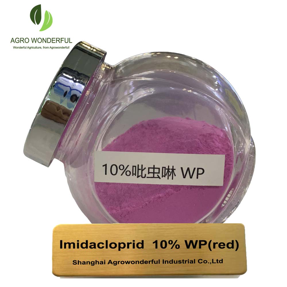 Imidacloprid 10% WP red pink powder agrowonderful