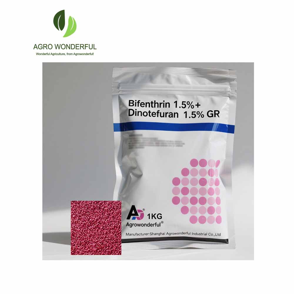 Bifenthrin 1.5%+Dinotefuran 1.5% GR