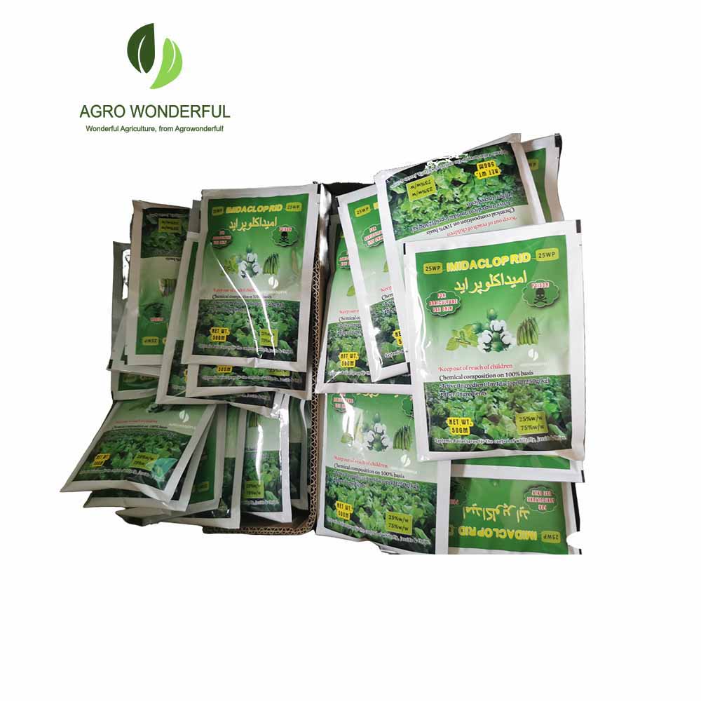 Imidacloprid 25% WP in 50g aluminum foil bag
