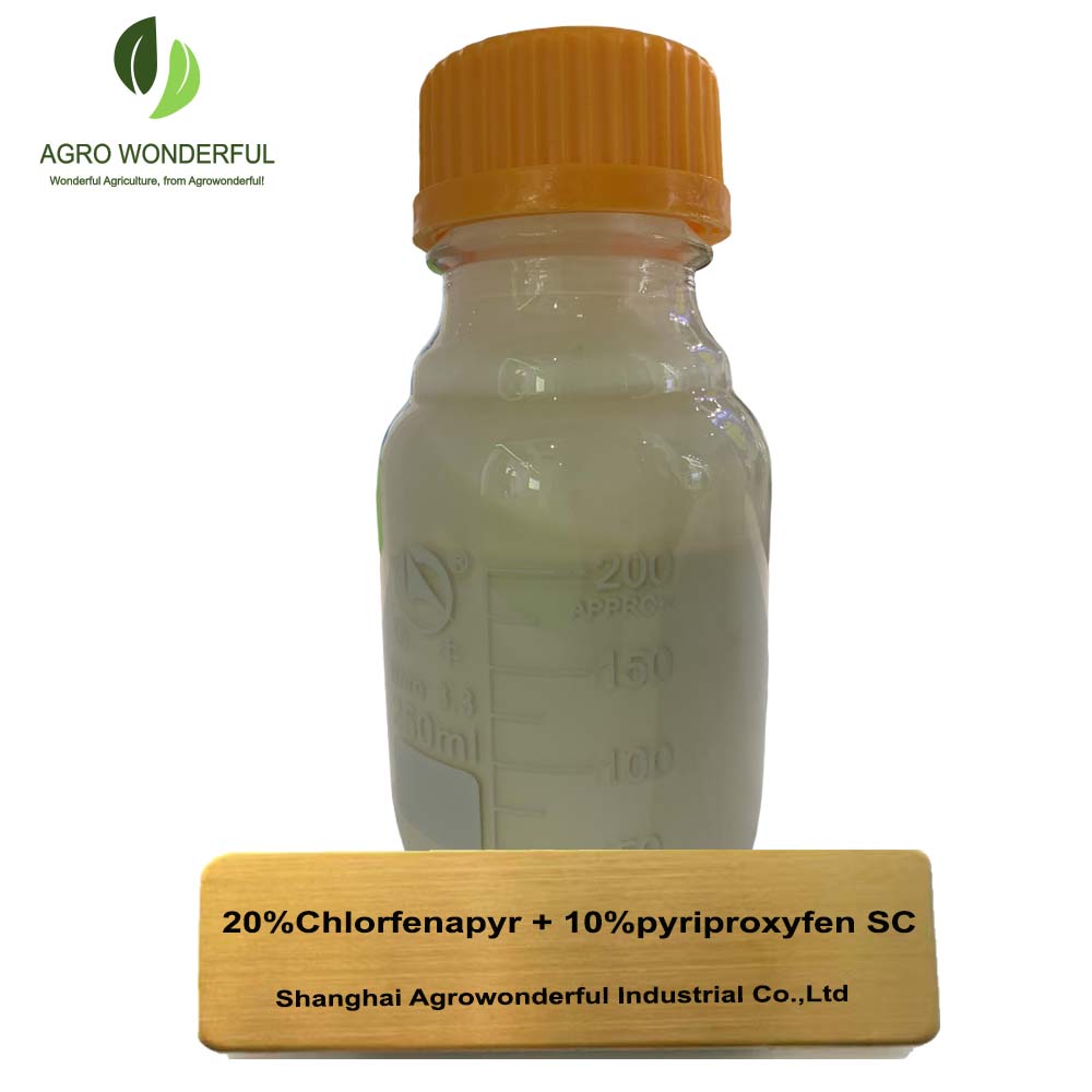 20%Chlorfenapyr+10%pyriproxyfen Sc Shanghai Agrowonderful Industrial co.,Ltd