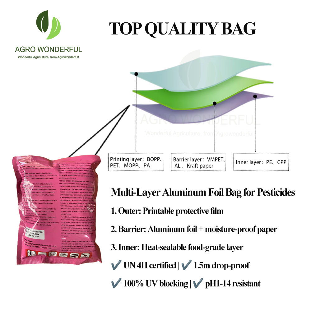 Multi-Layer Aluminum Foil Bag for Spinosad