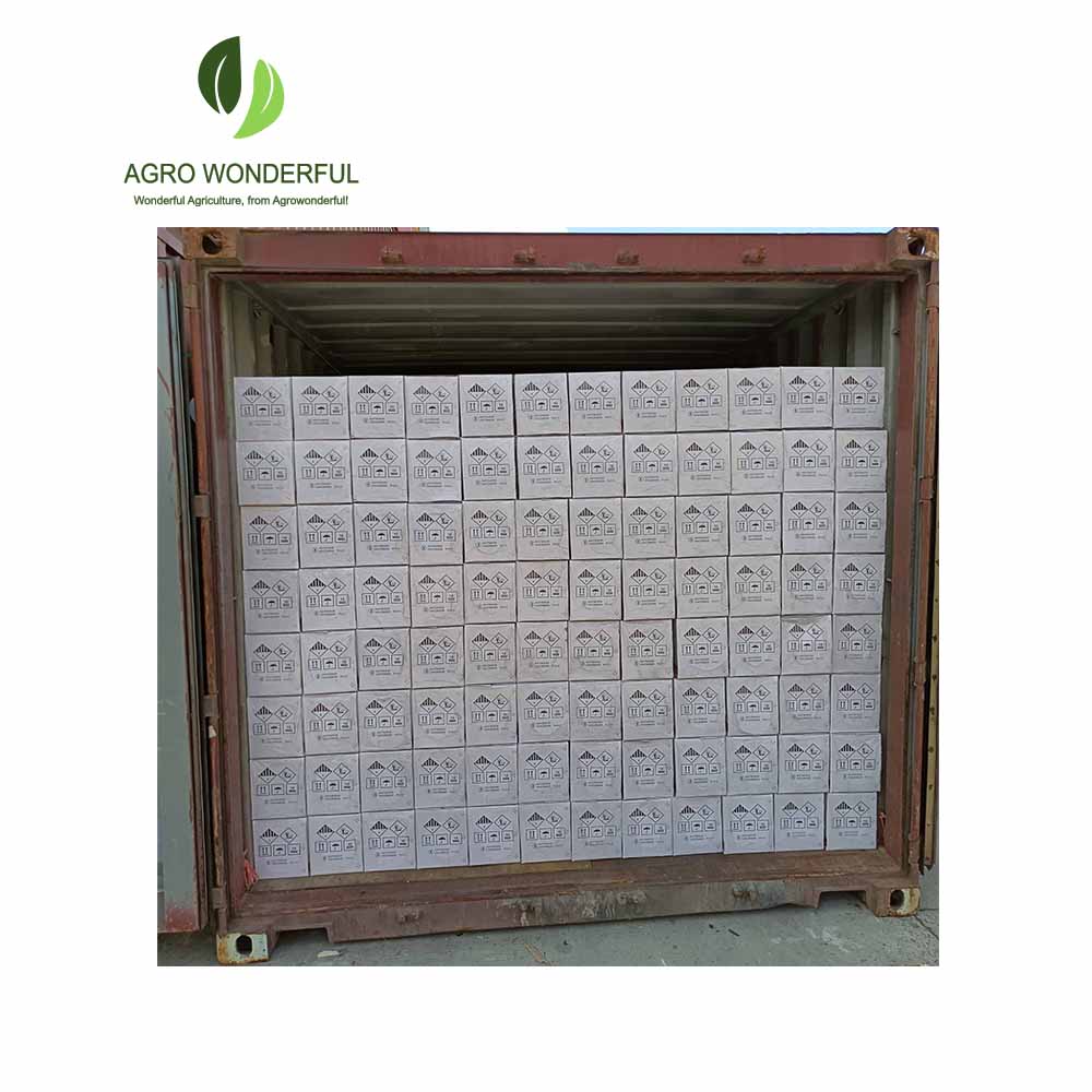 Metribuzin in container ready to export to Africa